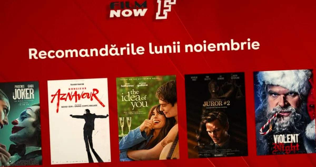 Film Now adaugă filme noi în noiembrie cu abonament de 0,6 euro/lună